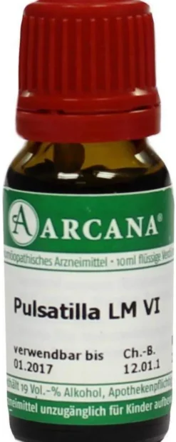 Arcana Pulsatilla 6 Lm Dilution Verdünnung 10ml