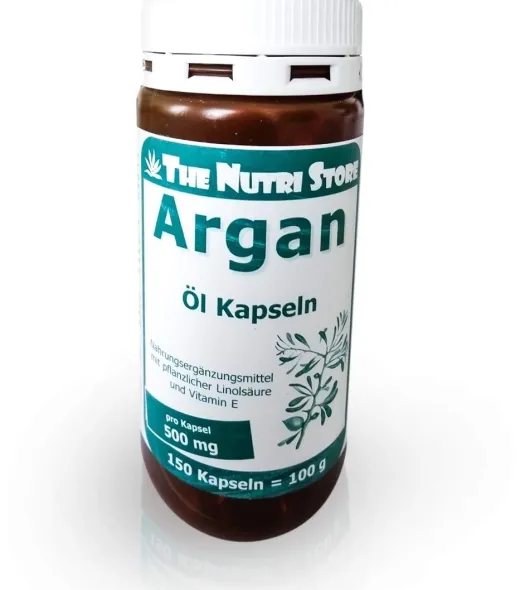 Arganöl 500 mg Kapseln