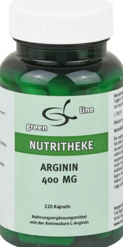 Arginin 400 mg 120 Kapseln
