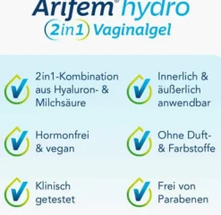 Arifem Hydro 2in1 Vaginalgel 30 ml