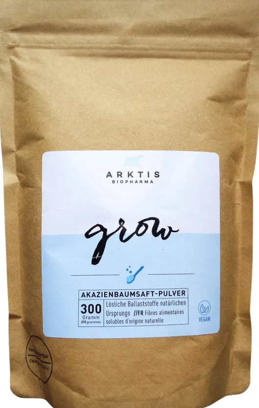 Arktis Grow Akazienfaser-Pulver Nachfüllpack 300 G