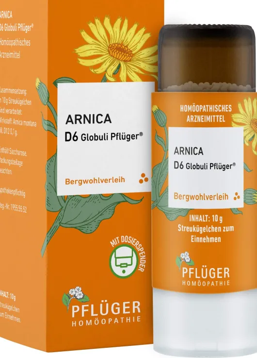 Arnica D6 Globuli Pflüger 10 g