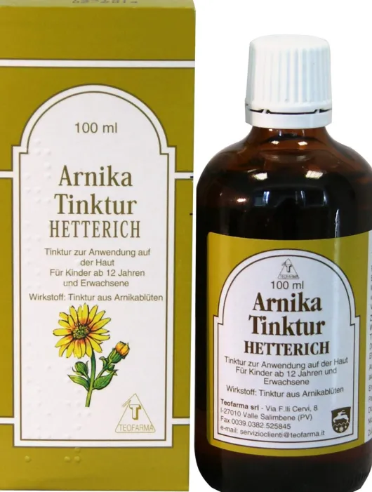 Arnikatinktur Hetterich 100 ml