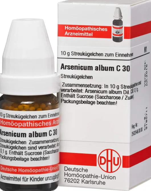 Arsenicum Album C30 Dhu 10 G Globuli