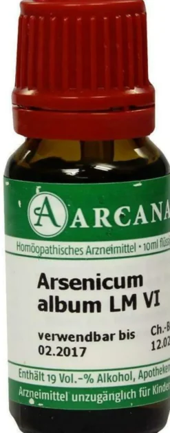 Arsenicum Album Lm 6 Dilution 10 ml