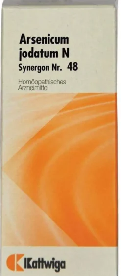 Arsenum Jodatum N Synergon Nr. 48 50 ml Tropfen