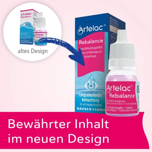 Artelac Rebalance Augentropfen 3 x 10 ml