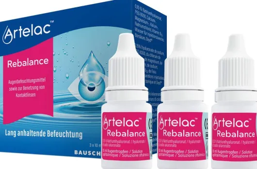 Artelac Rebalance Augentropfen 3 x 10 ml