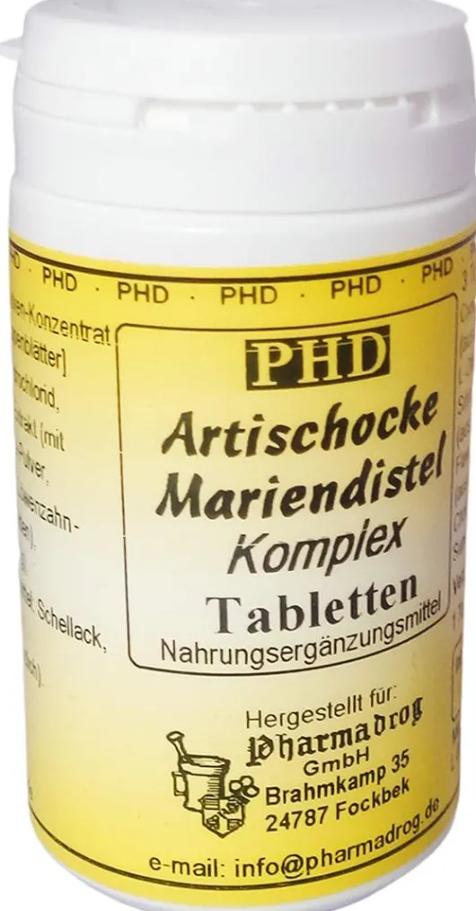 Artischocke Mariendistel Komplex Tabletten 90 Stück