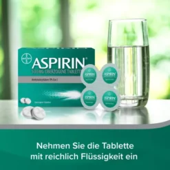 Aspirin 500 mg 8 überzogene Tabletten