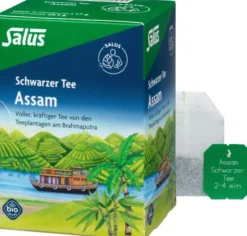 Assam Schwarzer Tee Bio Salus 15 Filterbeutel