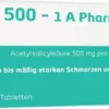 Ass 500 1a Pharma 20 Tabletten
