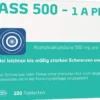 Ass 500 1A Pharma 100 Tabletten