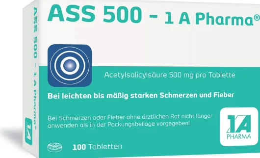 Ass 500 1A Pharma 100 Tabletten