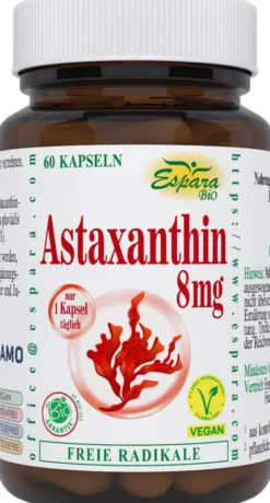Astaxanthin 8 mg Bio 60 Kapseln