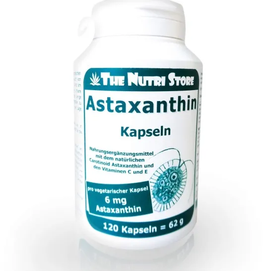 Astaxanthin 6 mg Vegetarische Kapseln 120 Stück