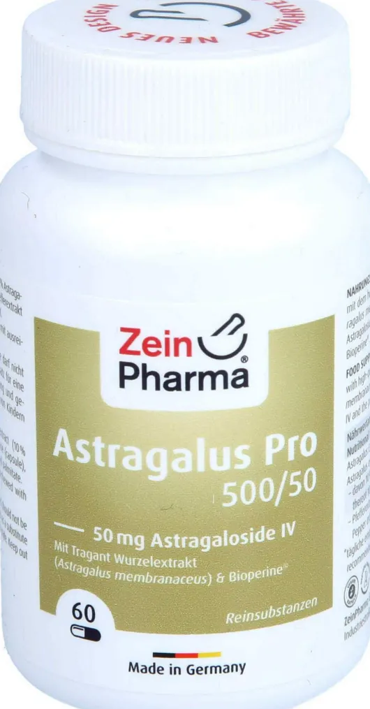 Astragalus Pro 500-50 50 mg Astragaloside Iv Kaps.60 Stück