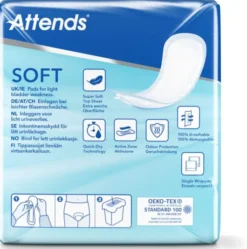 Attends soft 3+ Extra Plus Einlagen Urinschwäche