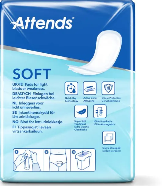 Attends Soft 2 Normal Einlagen