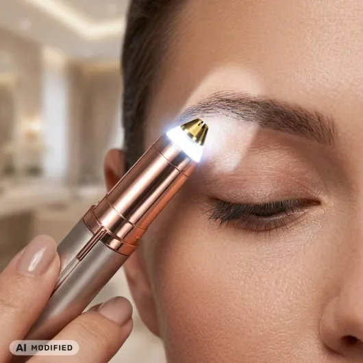 Augenbrauen Trimmer perfect mit LED Licht