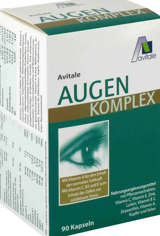 Augen Komplex Kapseln
