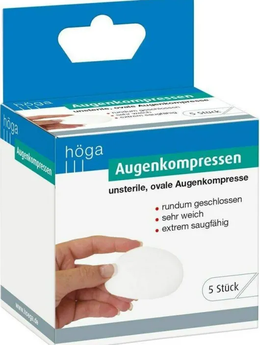 Augenkompressen 52x70mm Geschlossen
