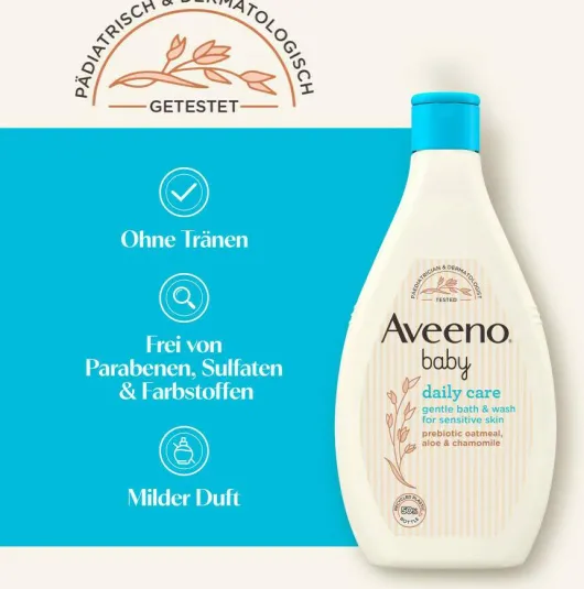 Aveeno baby daily care sanftes Bad & Duschgel 400 ml