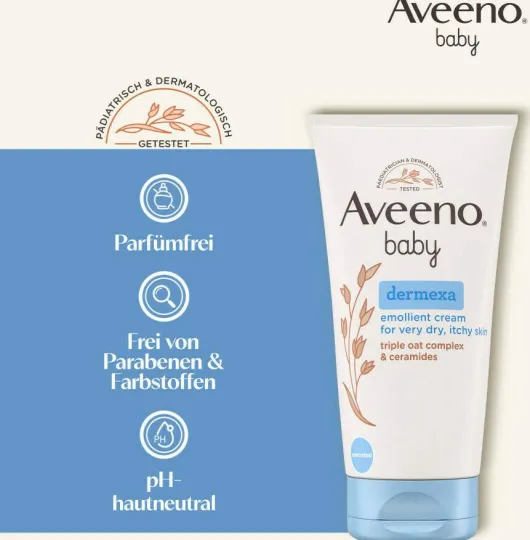 Aveeno baby Dermexa Emollientien Creme 150 ml