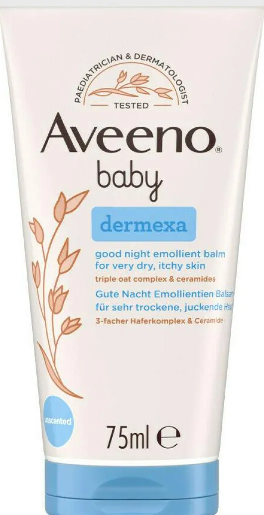 Aveeno baby Dermexa Gute Nacht Emollientien Balsam 75 ml