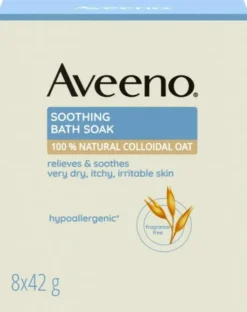 Aveeno Beruhigender Badezusatz 8 x 42 g