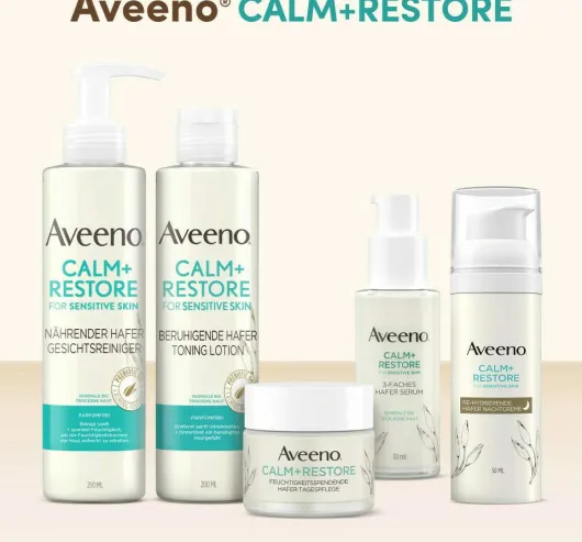 Aveeno Calm+ Restore Re-Hydrierende Hafer Nachtcreme 50 ml