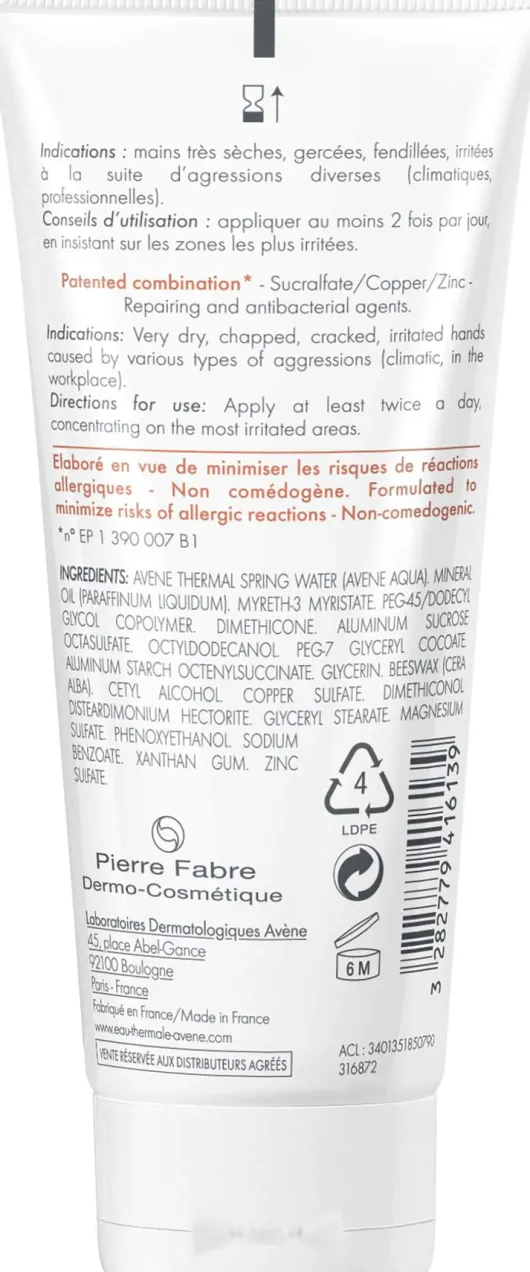 Avene Cicalfate 100 ml Handcreme