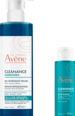 Avene Cleanance Comedomed Peeling Reinigungsgel 400 ml + gratis Avene Cleanance Reinigungsgel 100 ml