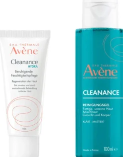 Avene Cleanance Hydra beruhigende Feuchtigkeitspflege 40 ml + gratis Reinigungsgel 100 ml