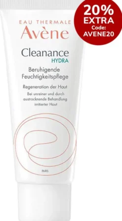 Avene Cleanance Hydra Beruhigende Feuchtigkeitspflege 40 ml Creme