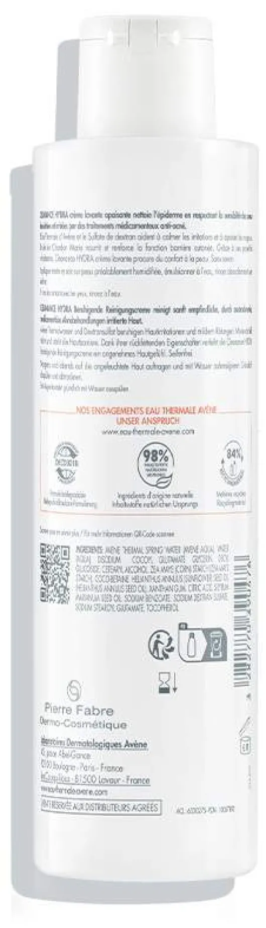 Avene Cleanance Hydra beruhigende Reinigungscreme 200 ml Creme