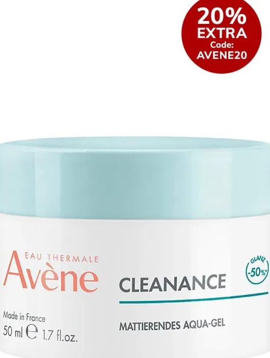 Avene Cleanance mattierendes Aqua-Gel für unreine Haut 50 ml