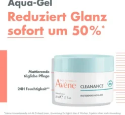 Avene Cleanance mattierendes Aqua-Gel für unreine Haut 50 ml