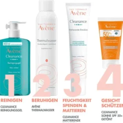 Avene Cleanance Sonne SPF 50+ Getönt 50 ml