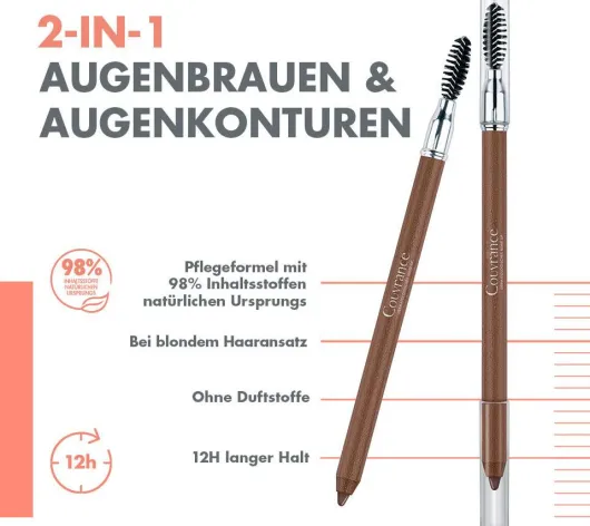 Avene Couvrance Augenbrauen Korrekturstift, hellbraun 1,19 g Stift