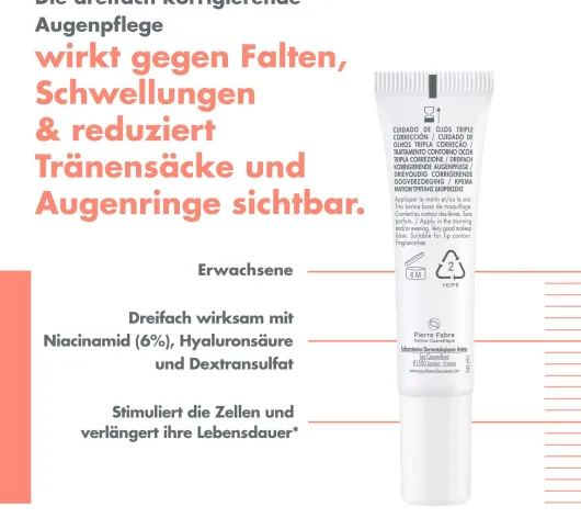Avene Hyaluron Activ B3 dreifach korrigierende Augenpflege 15 ml