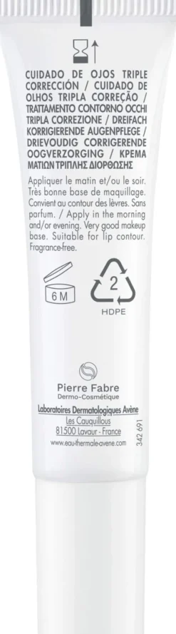 Avene Hyaluron Activ B3 dreifach korrigierende Augenpflege 15 ml