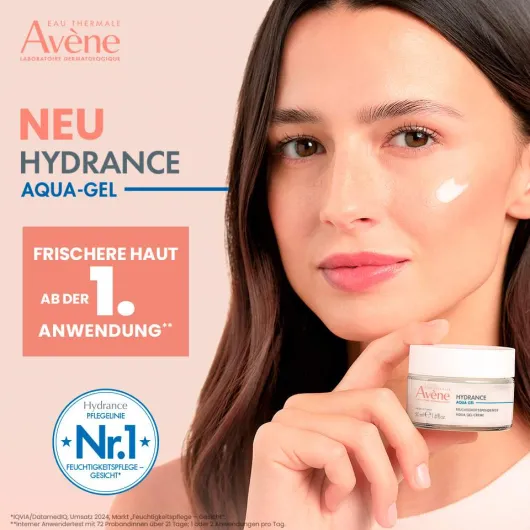 Avene Hydrance Aqua-Gel 50 ml + Avene Beruhigende Augencreme 15 ml