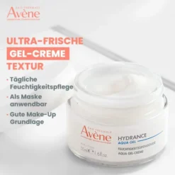 Avene Hydrance Aqua-Gel 50 ml + Avene Beruhigende Augencreme 15 ml