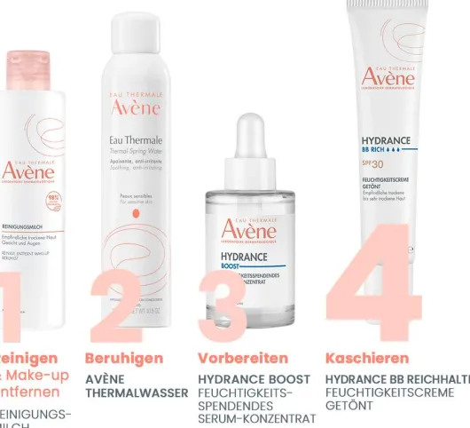 Avene Hydrance BB-REICHHALTIG Feuchtigkeitscreme getönt SPF 30 40 ml