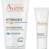 Avene Hydrance Feuchtigkeitscreme SPF 30 40 ml + Avene Beruhigende Augencreme 15 ml