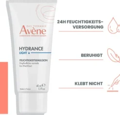 Avene Hydrance LEICHT Feuchtigkeitsemulsion 40ml