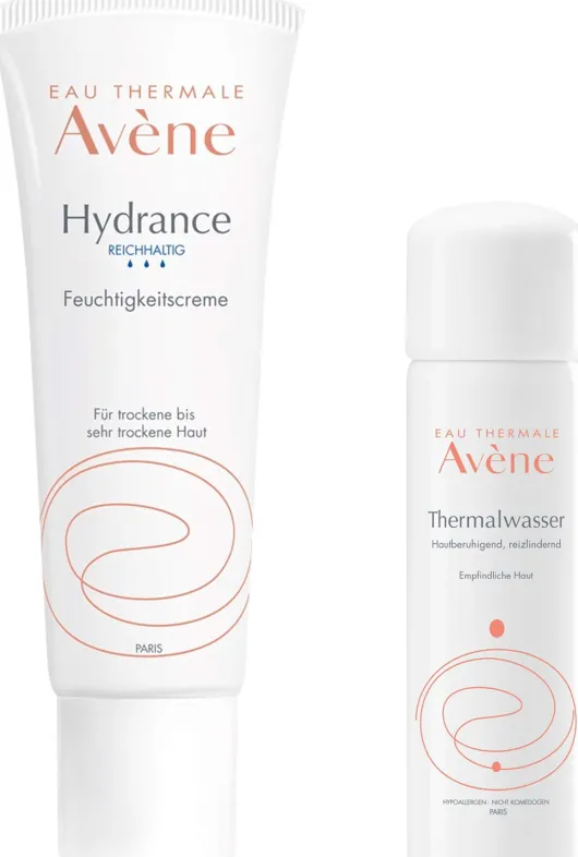 Avene Hydrance reichhaltige Feuchtigkeitscreme 40 ml + gratis Thermalwasserspray 50 ml