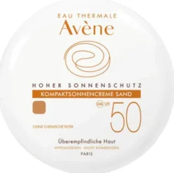 Avene Kompaktsonnencreme SPF 50 sand 10 g Creme