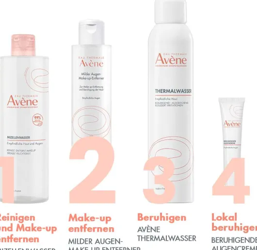 Avene Milder Augen Make Up Entferner 125 ml Gel